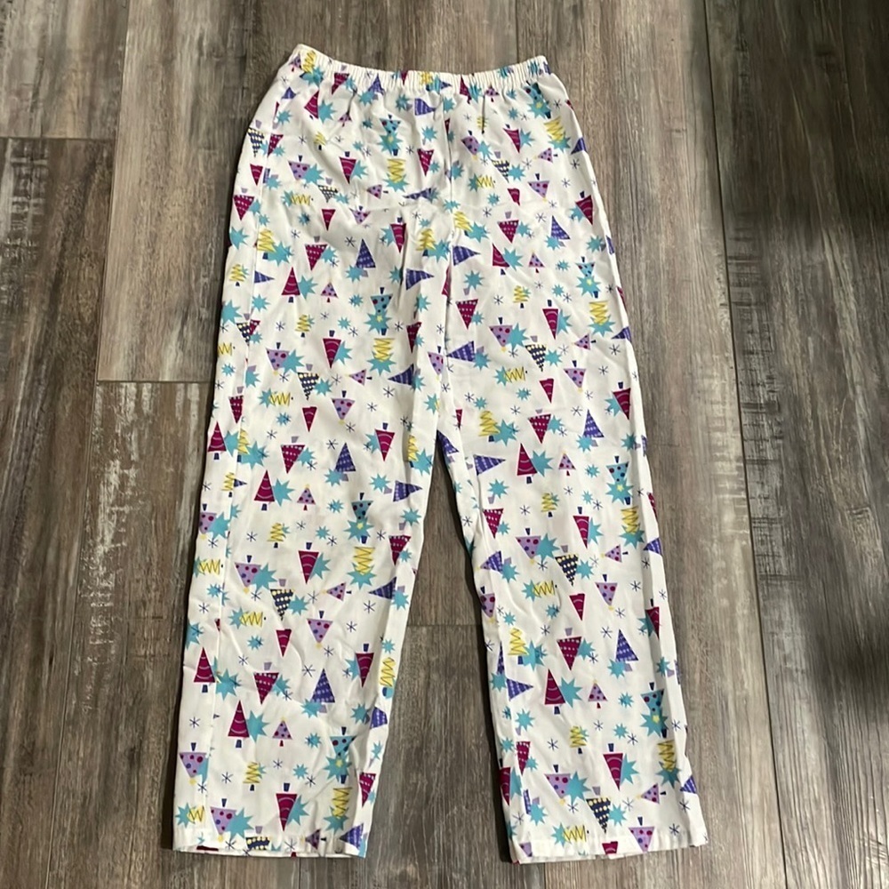 LL Bean Christmas Tree Pajama Pants